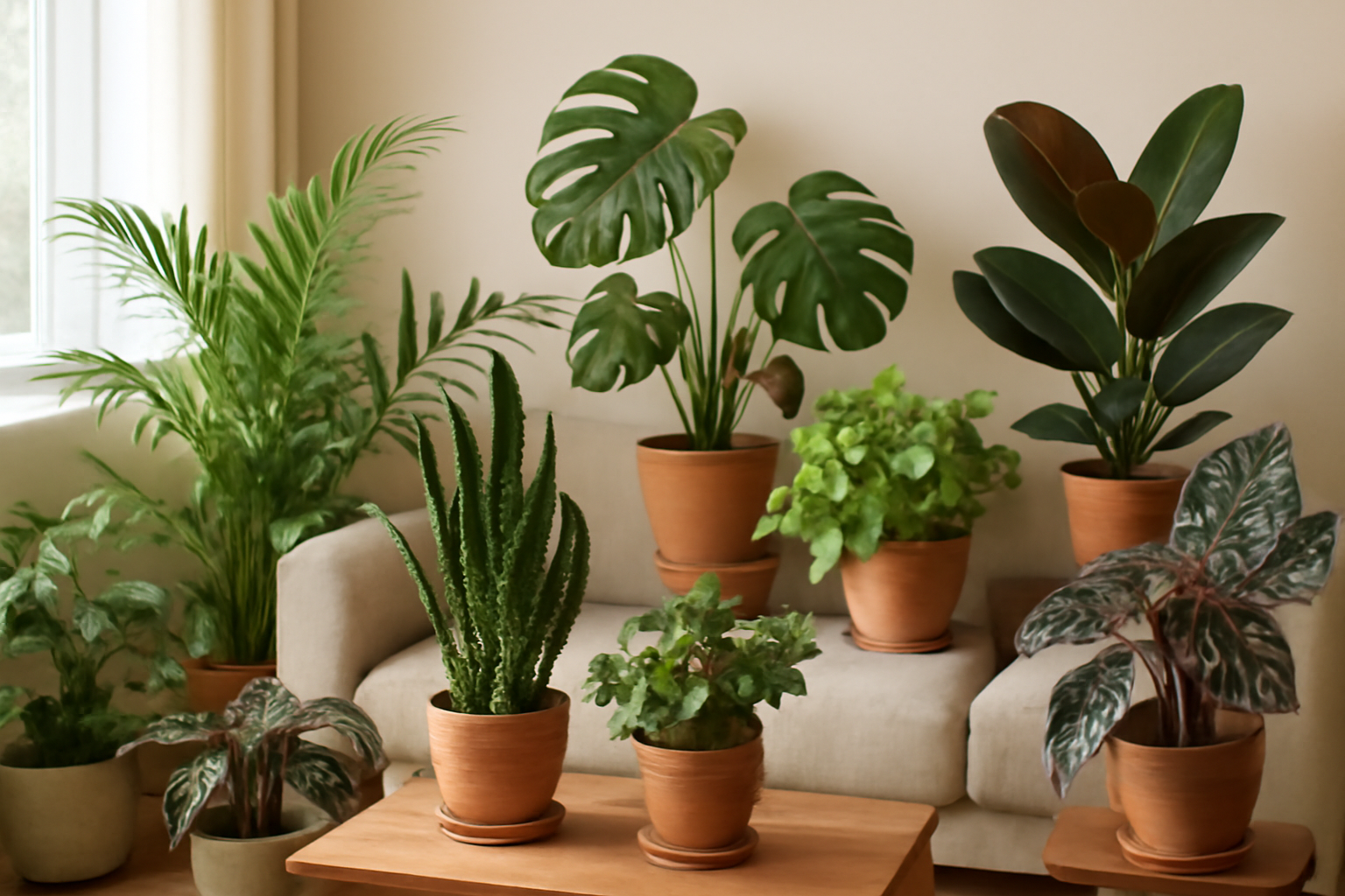 Plantes d'Intérieur et Bien-Être : Lesquelles Choisir pour Quelle Pièce